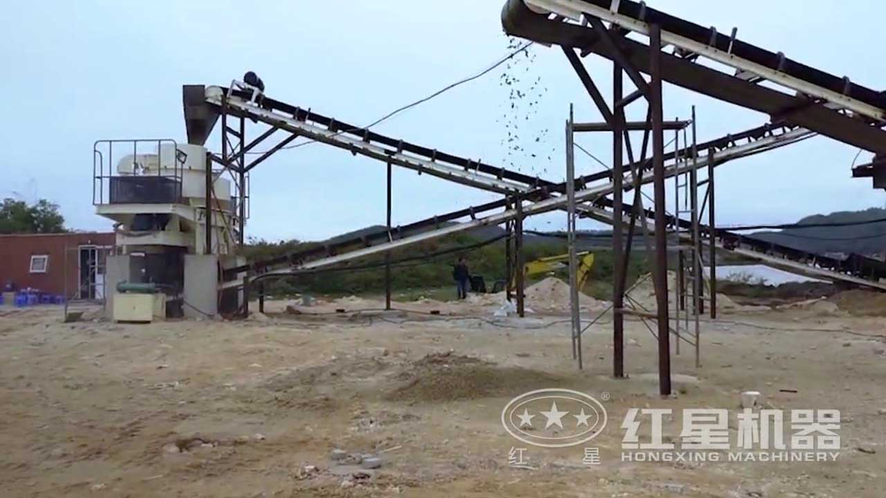 制沙生產線作業(yè)視頻-越南客戶現場